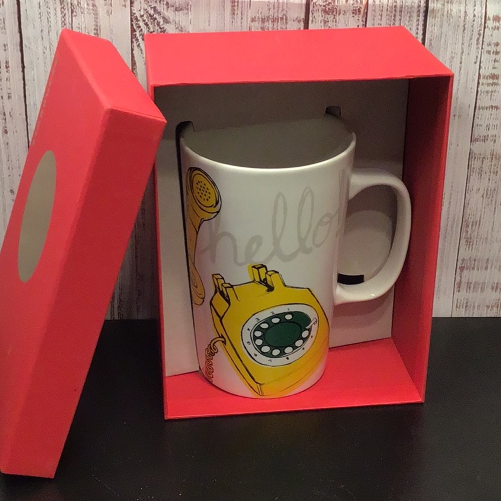 Starbucks 2015 Hello telephone coffee mug NEW IN THE BOX